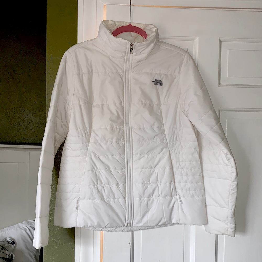 The North Face puffy jacket